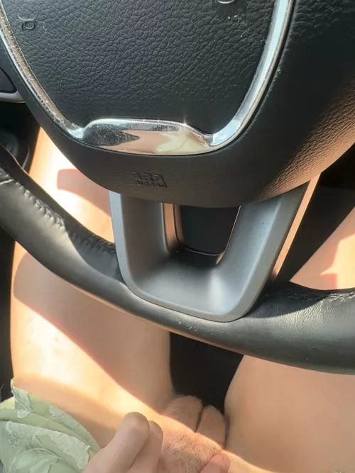 How you'll react if I undress in your car