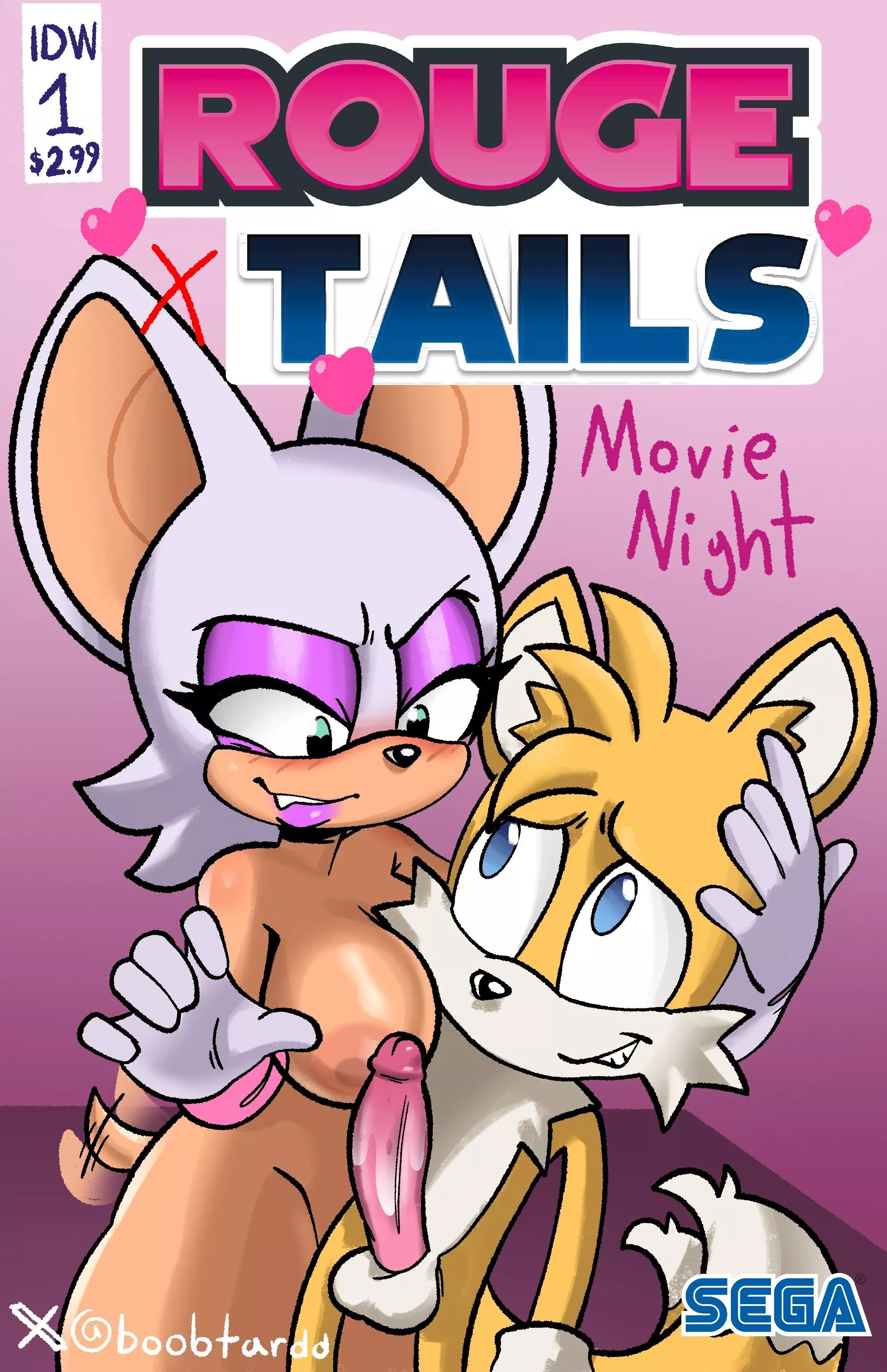 I don’t think this is very appropriate IDW - Rouge x Tails comic