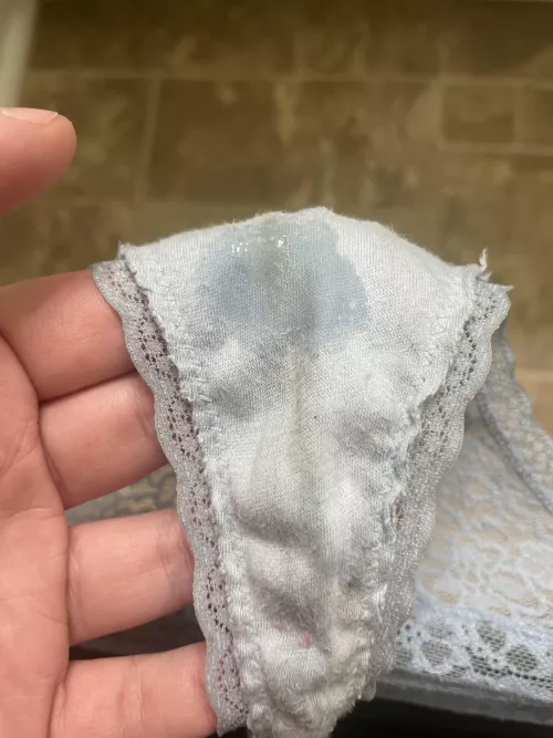 I get this wet from getting a Brazilian wax. 🙈