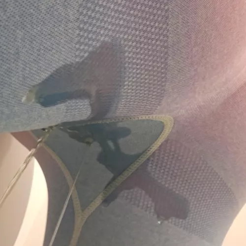 I love the way liquid seeps through these leggings... do you?