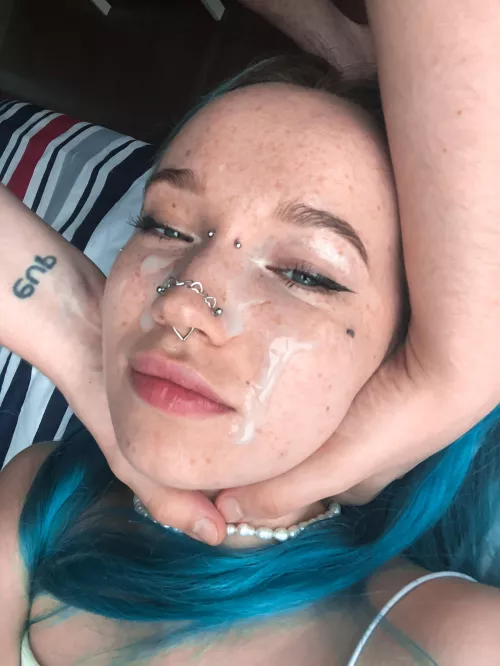 I love to take a chokehold after a blowjob