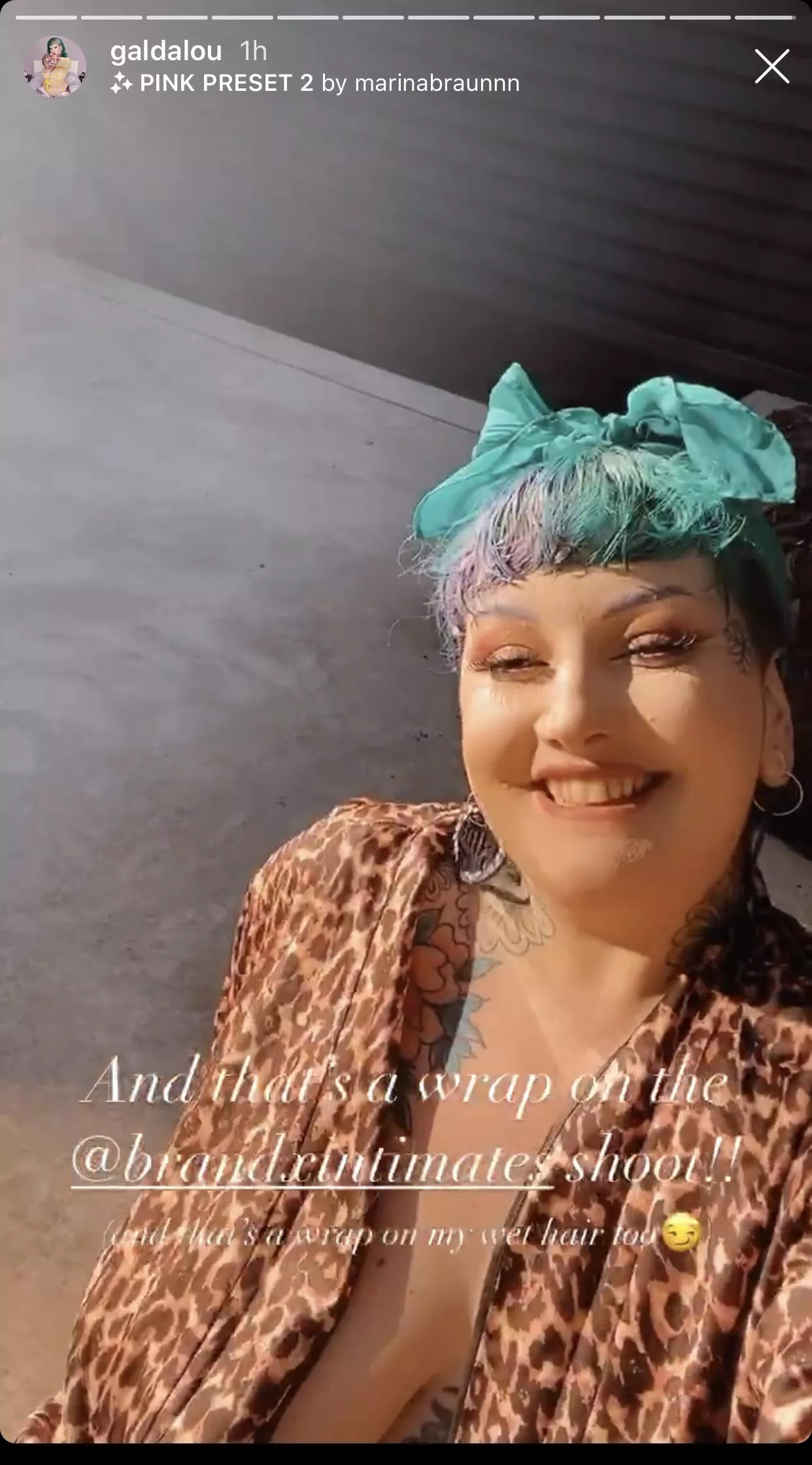 IG story - I’d love to glaze her doughnuts