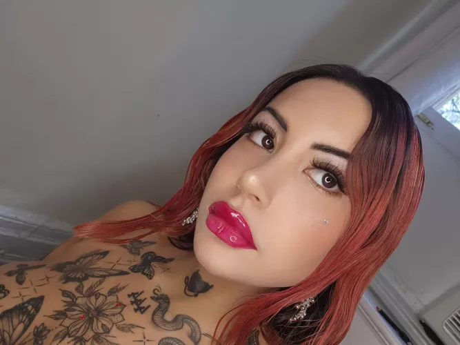 I'm waiting for you to kiss your new emo girl