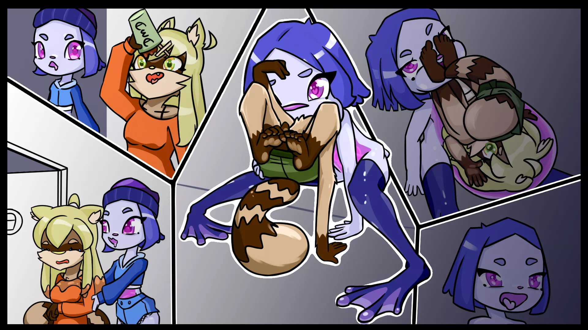 {image} Why ae their no frog furries, I made this vore comic to show off the potential