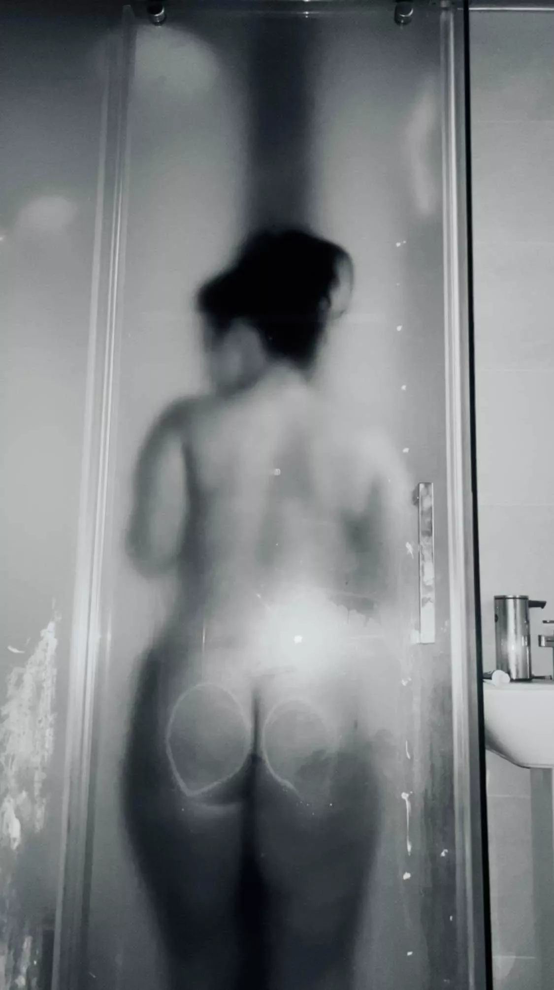 Just me, being a girl, in the shower. Hope this is welcome here lol