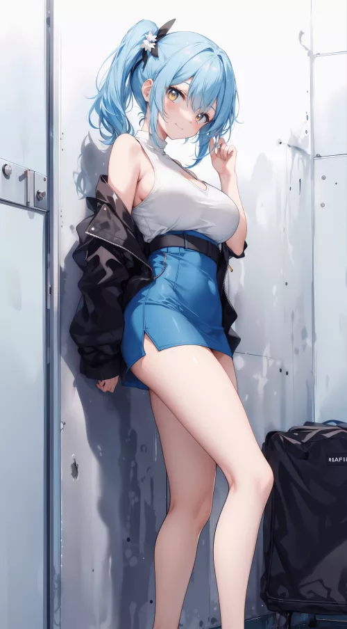 Loose Leather Jacket