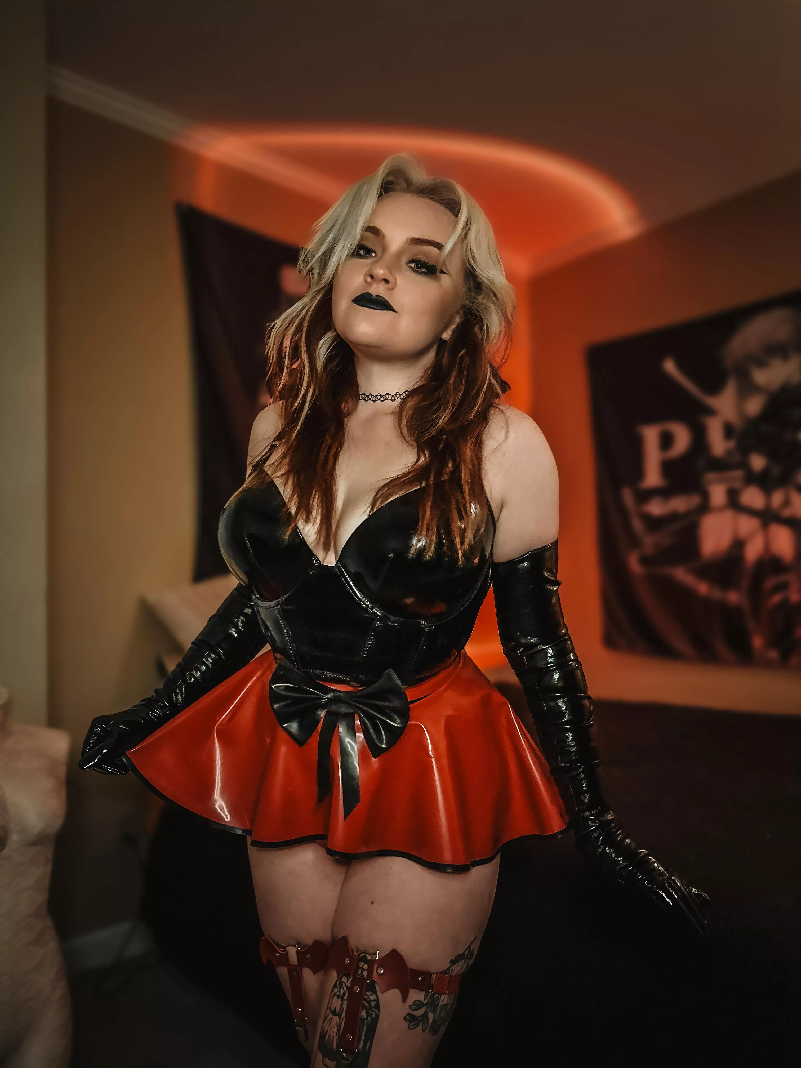 Love my latex mini mixed with pvc. Like this combo?