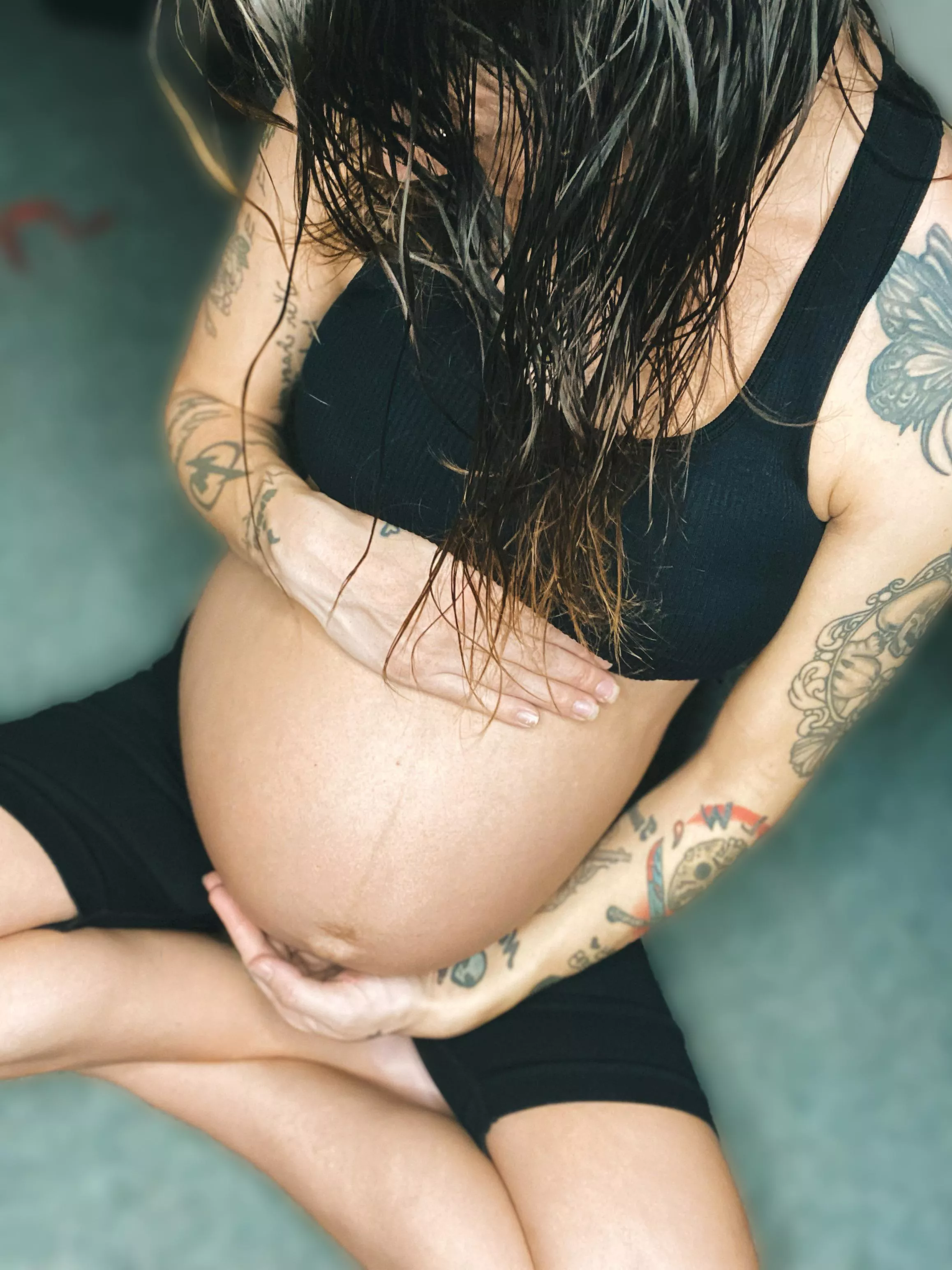 Loving my pregnant body