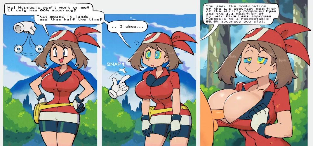 May gets taught a lesson in accuracy (Stealth-Brock)