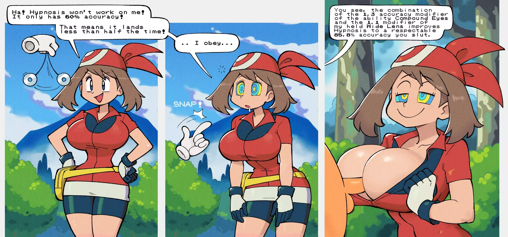 May gets taught a lesson in accuracy (Stealth-Brock)