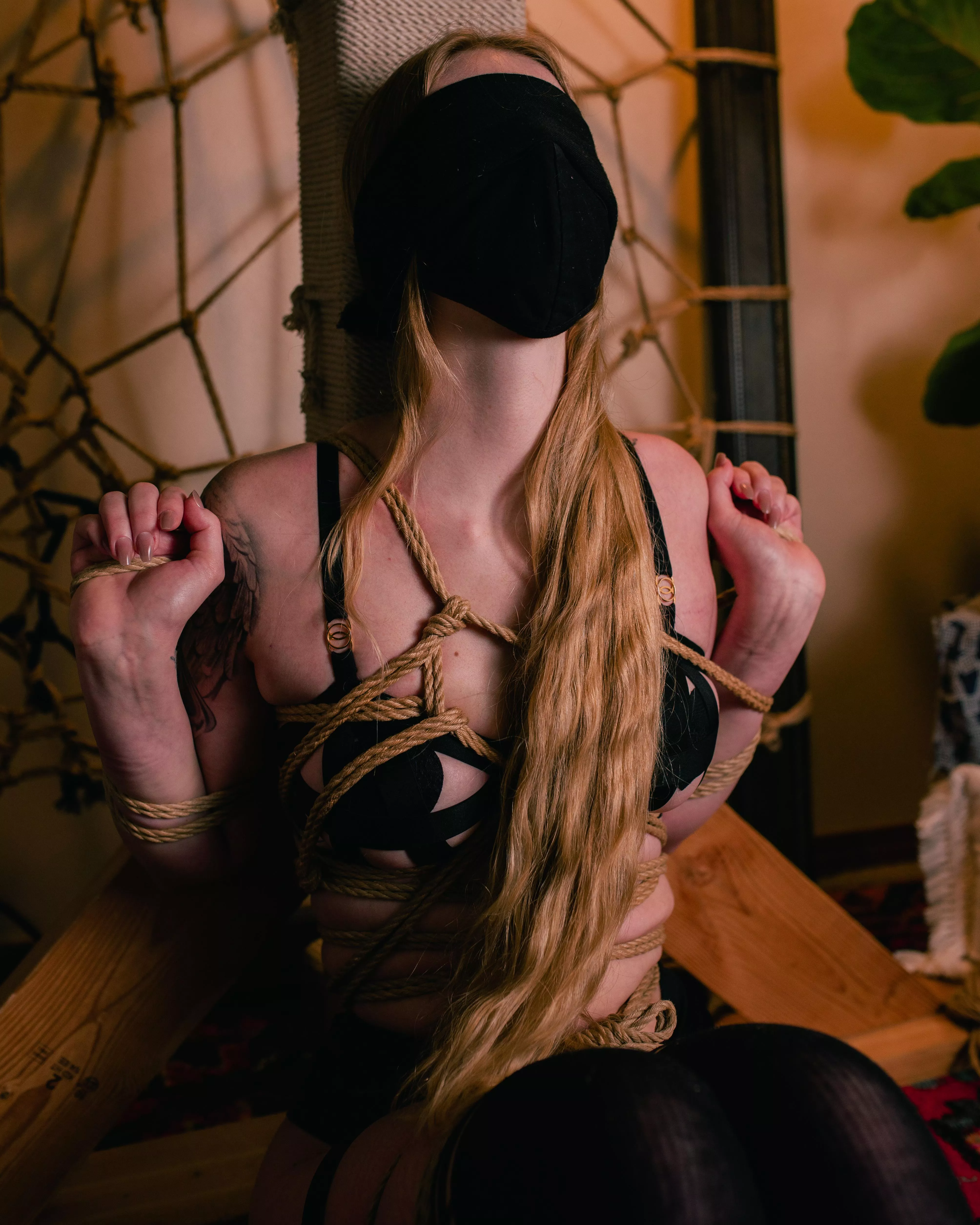 My first shibari experience🐰