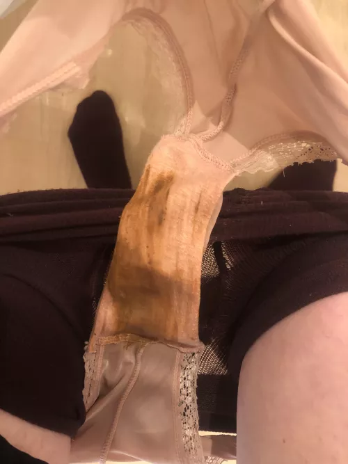 My sweaty gym panties were made for hard core skid marks