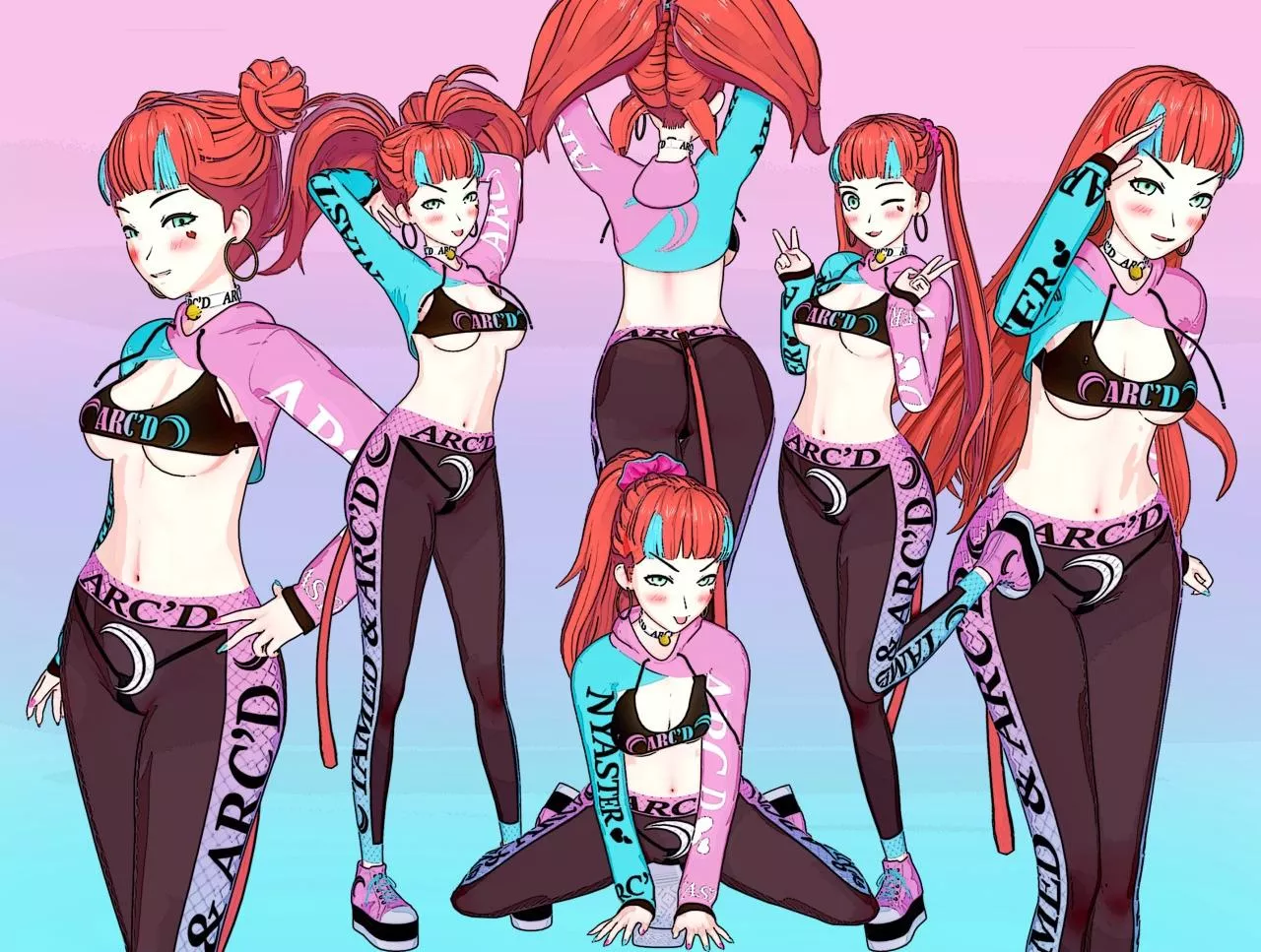 Neon’s Arc’D outfit ( fatallyobsessed)