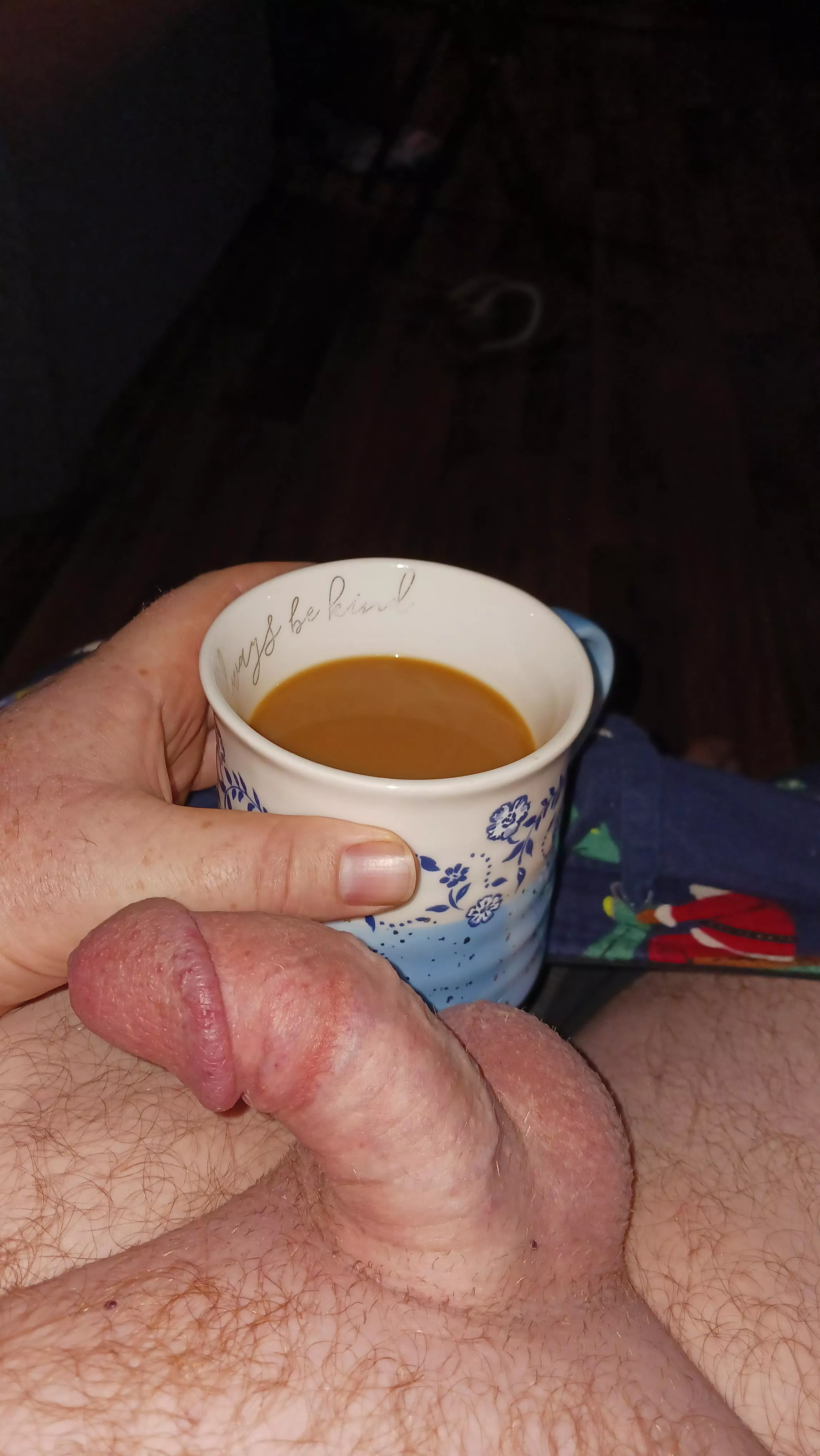 Nothing like a hot cup on a cold morning