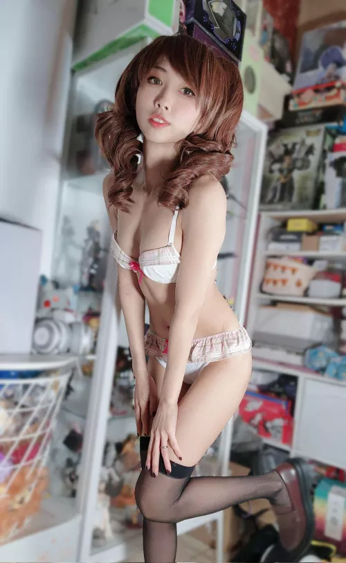 Rise Kujikawa lingerie cosplay by me