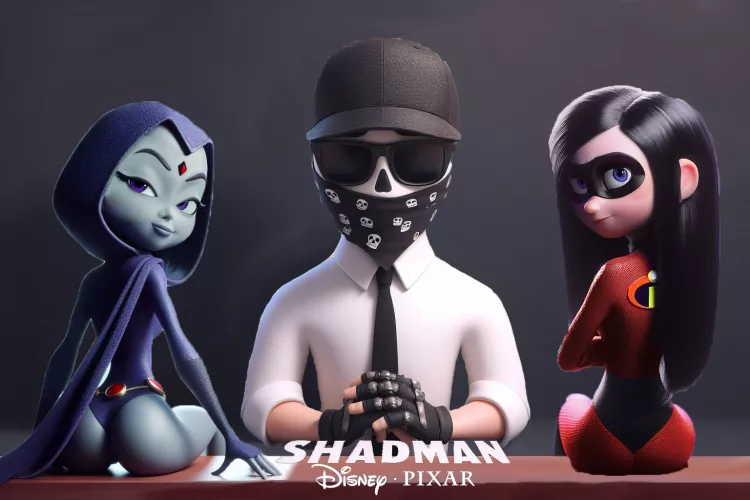 Shadman gets a Disney makeover