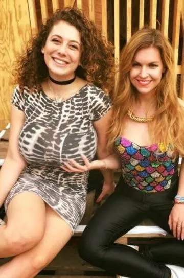 She couldn't resist touching