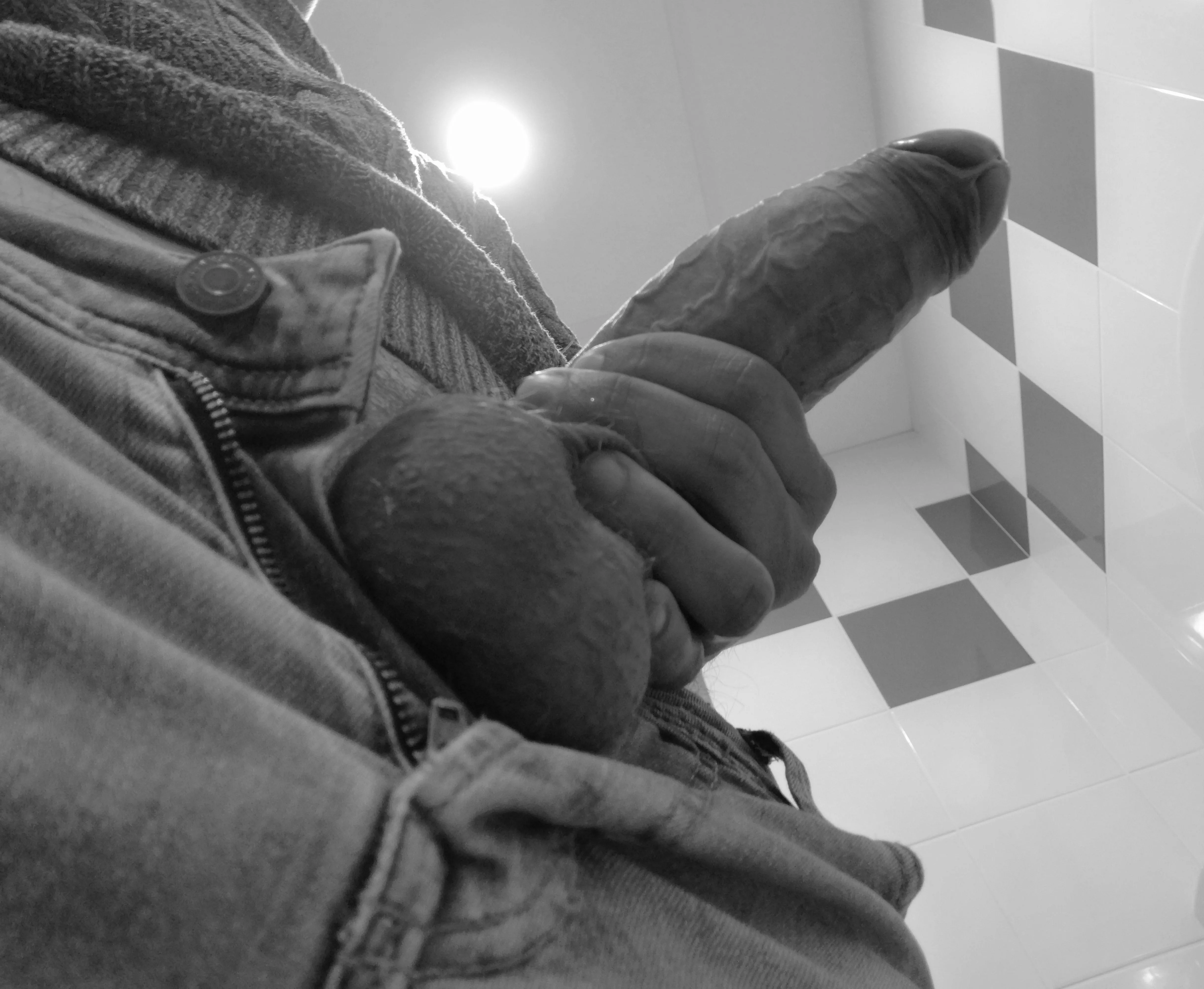 Should I ask my coworkers to rate it instead of taking pics for you in the bathroom?