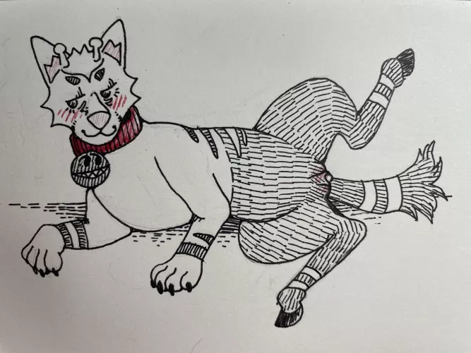 Torracat x Girafarig [M] (my art)