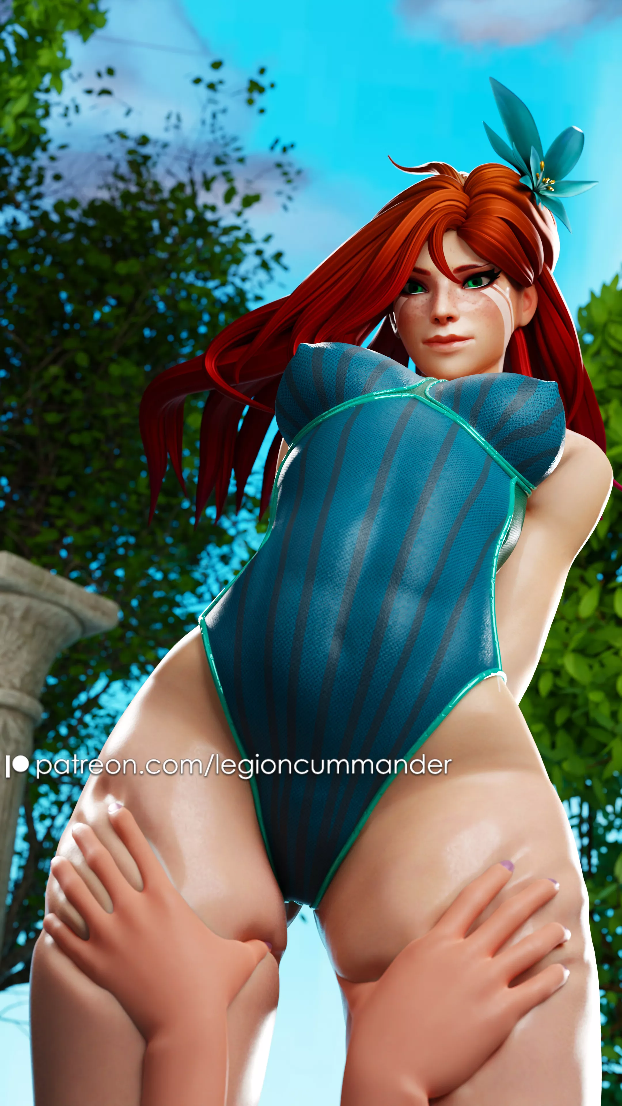 Windranger has nice legs [Dota 2] (legioncummander)