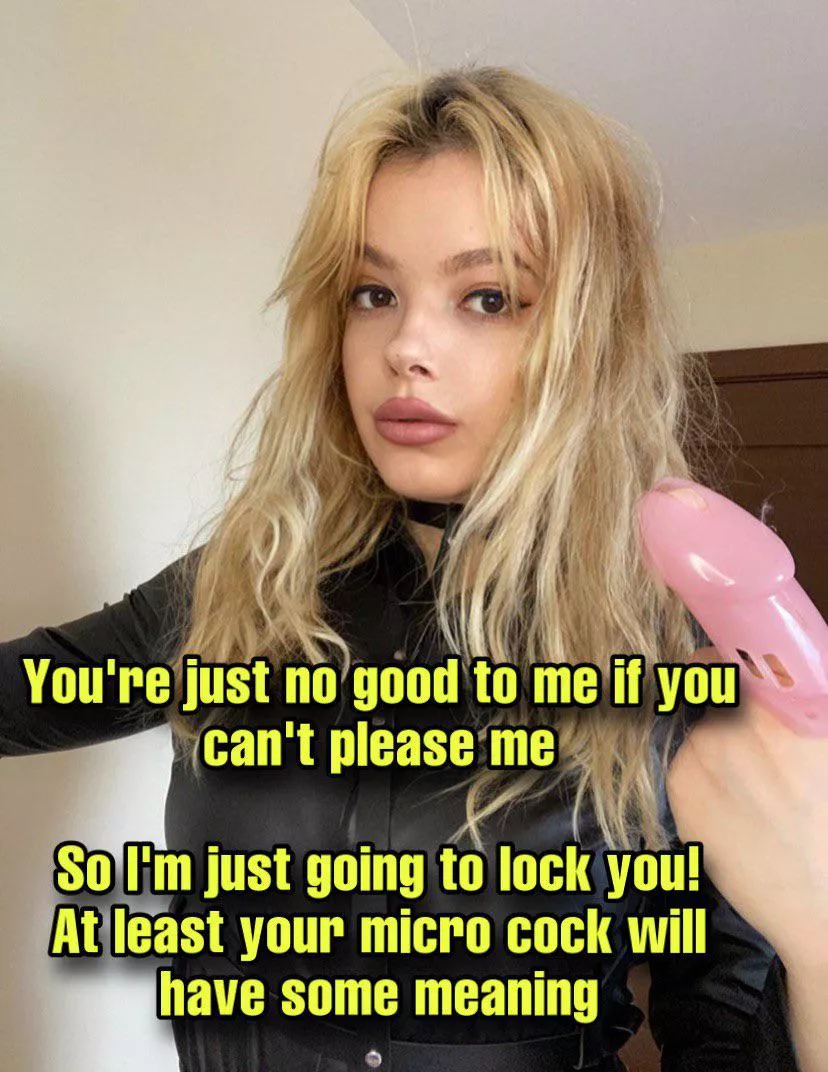 You are no good to me if you can’t please me [oc]