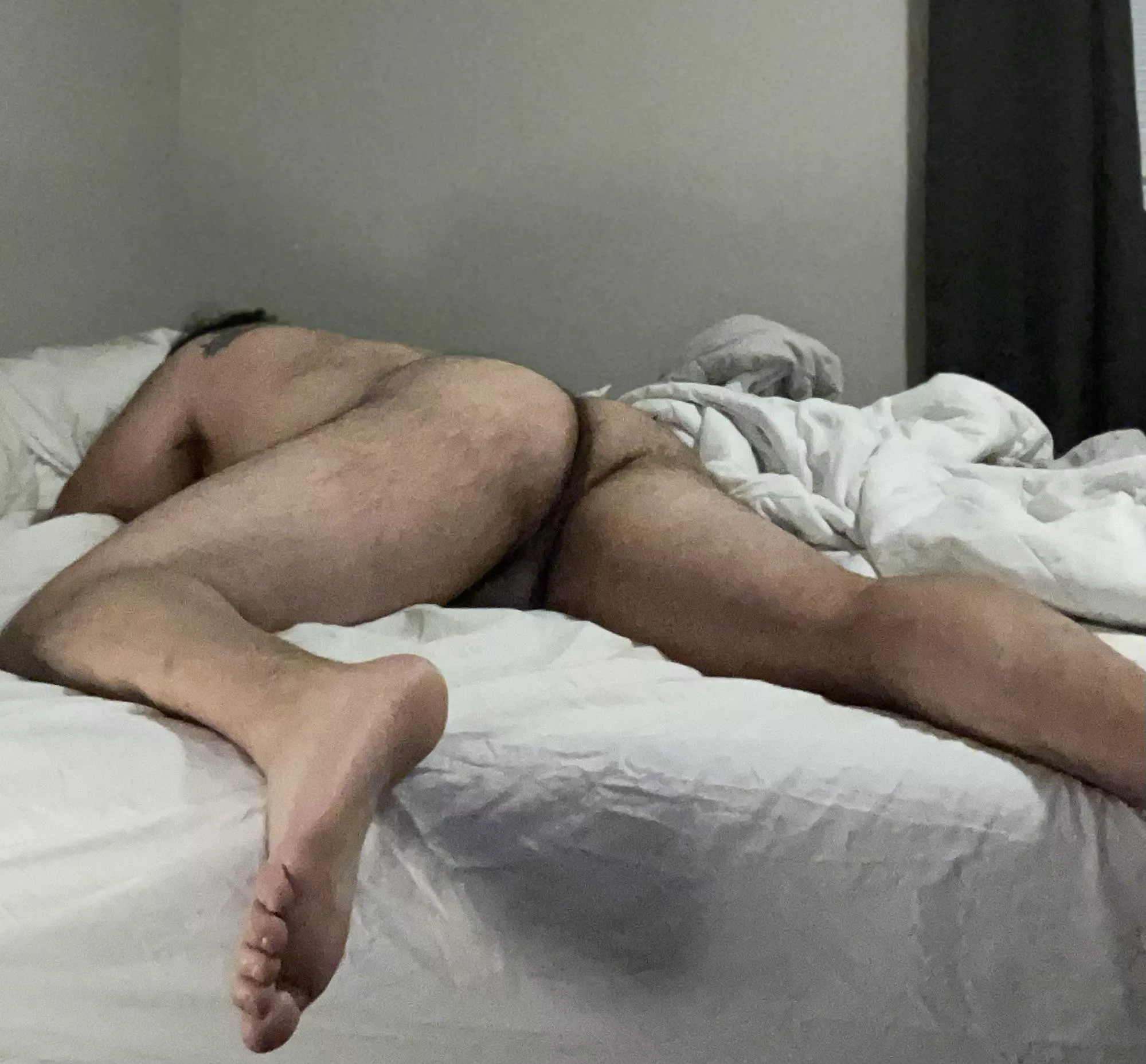 You walk in and find me like this. Wyd?