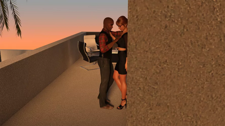 Adam gropes Lois in public [Man of Steal] (Developer: Nymphs)