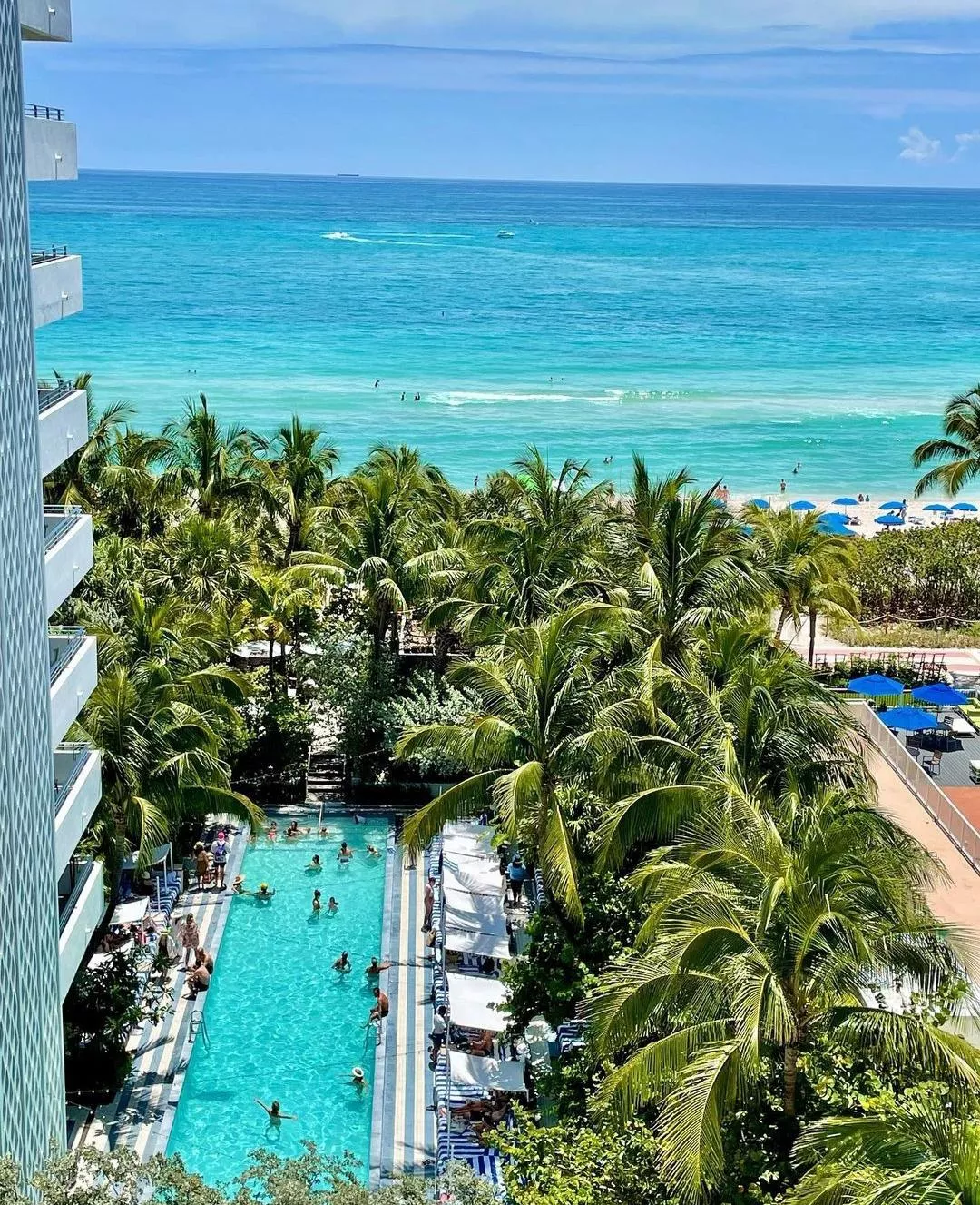 Beach or pool? Your choice.