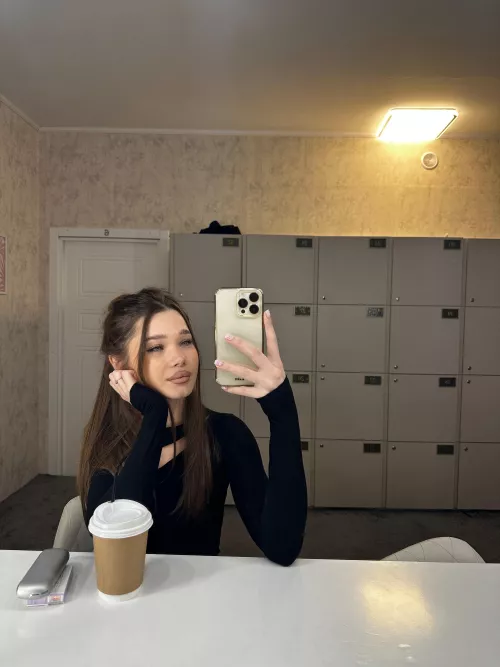 beautiful photo in the mirror