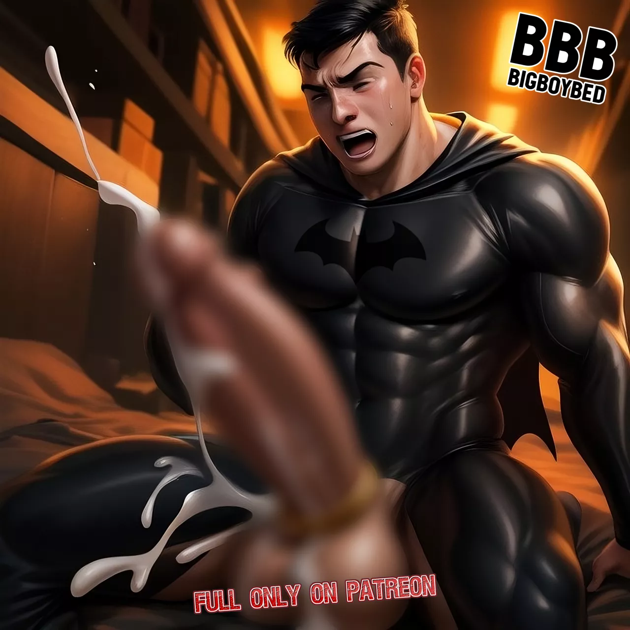 Bruce Wayne from Batman (patreon @bigboybed)