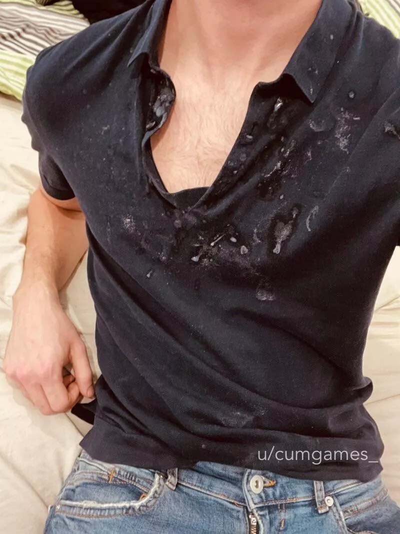 Cum soaked clothes, anyone? :)