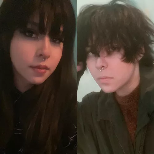 Do you prefer me with or without the wig？