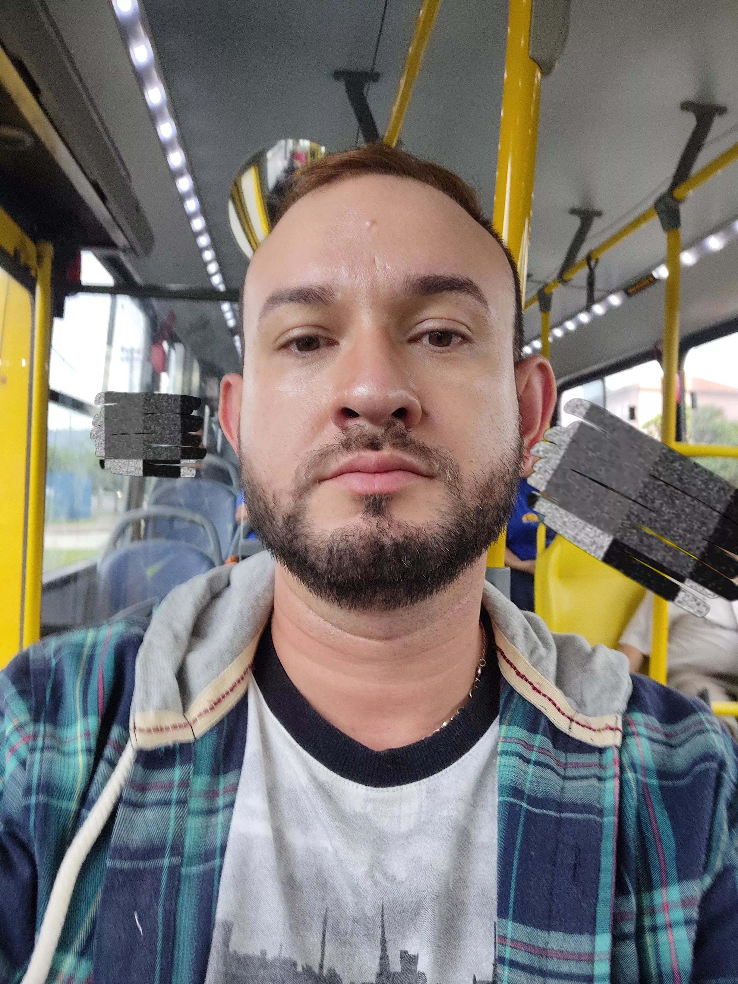 Felt pretty riding on the bus this morning 😊