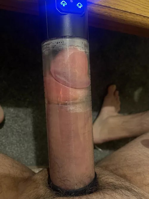 Filling the tube 😏