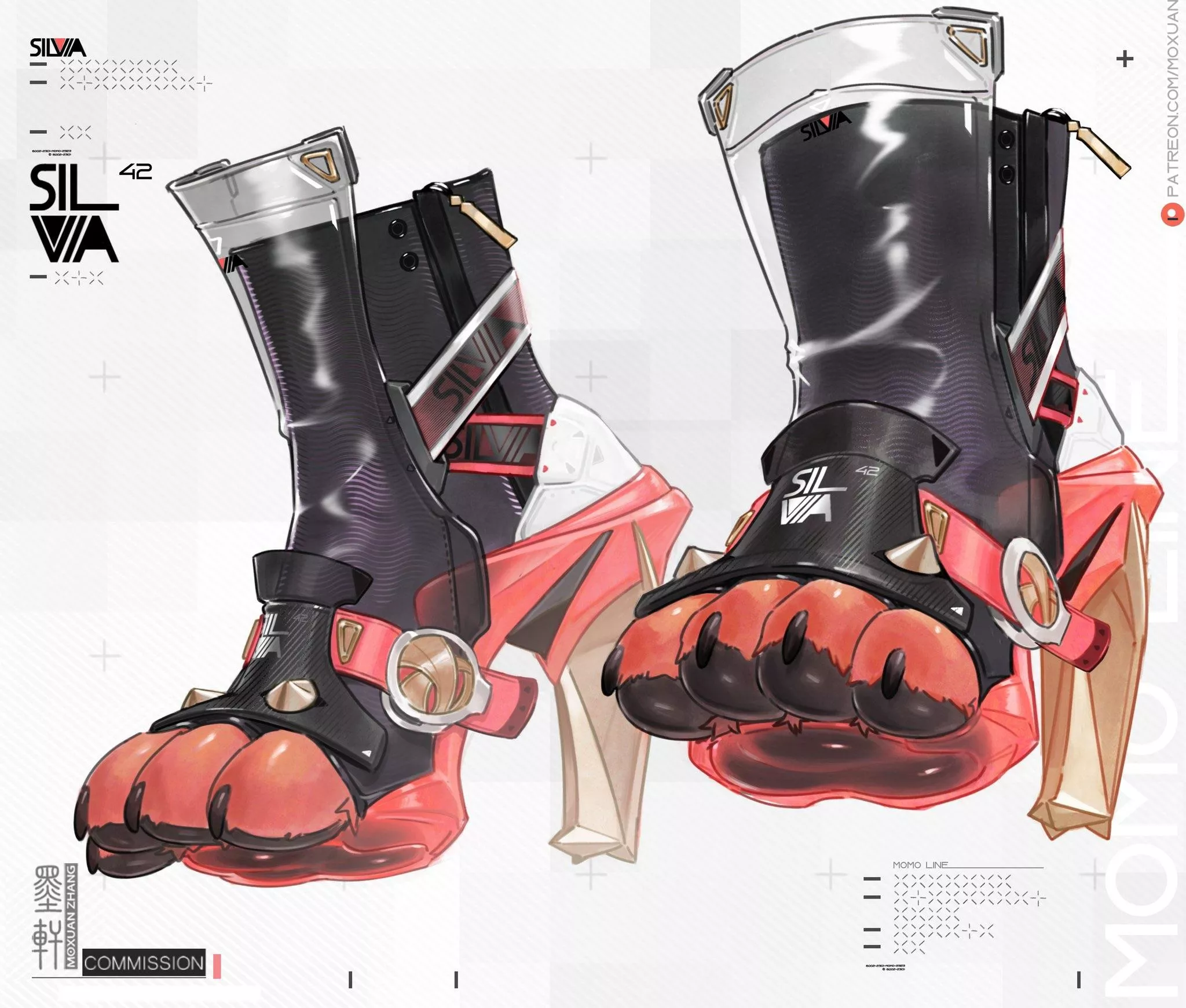 Fox Heels (Commission by @MoxuanZhang)