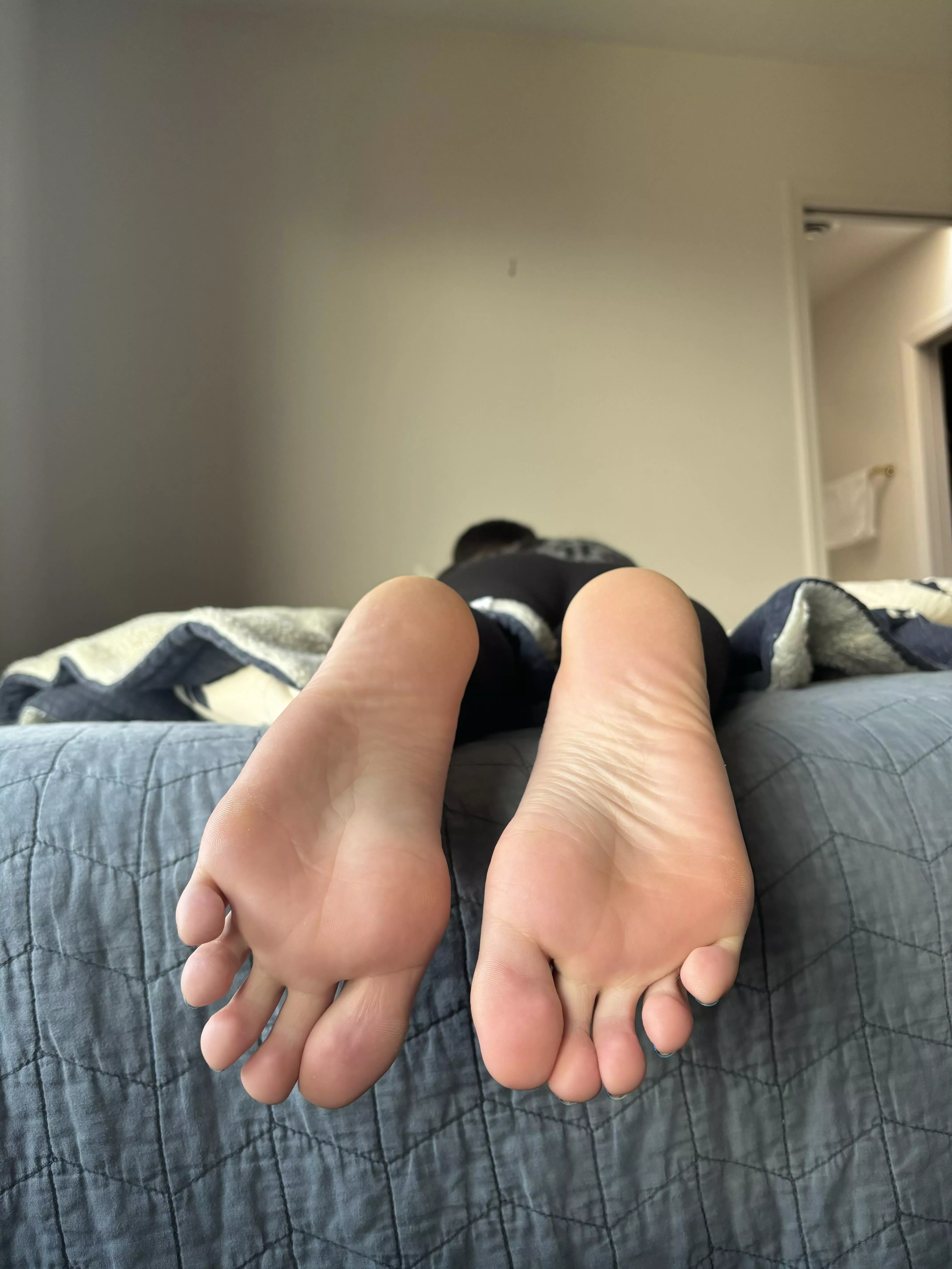 give them kisses first thing in the morning