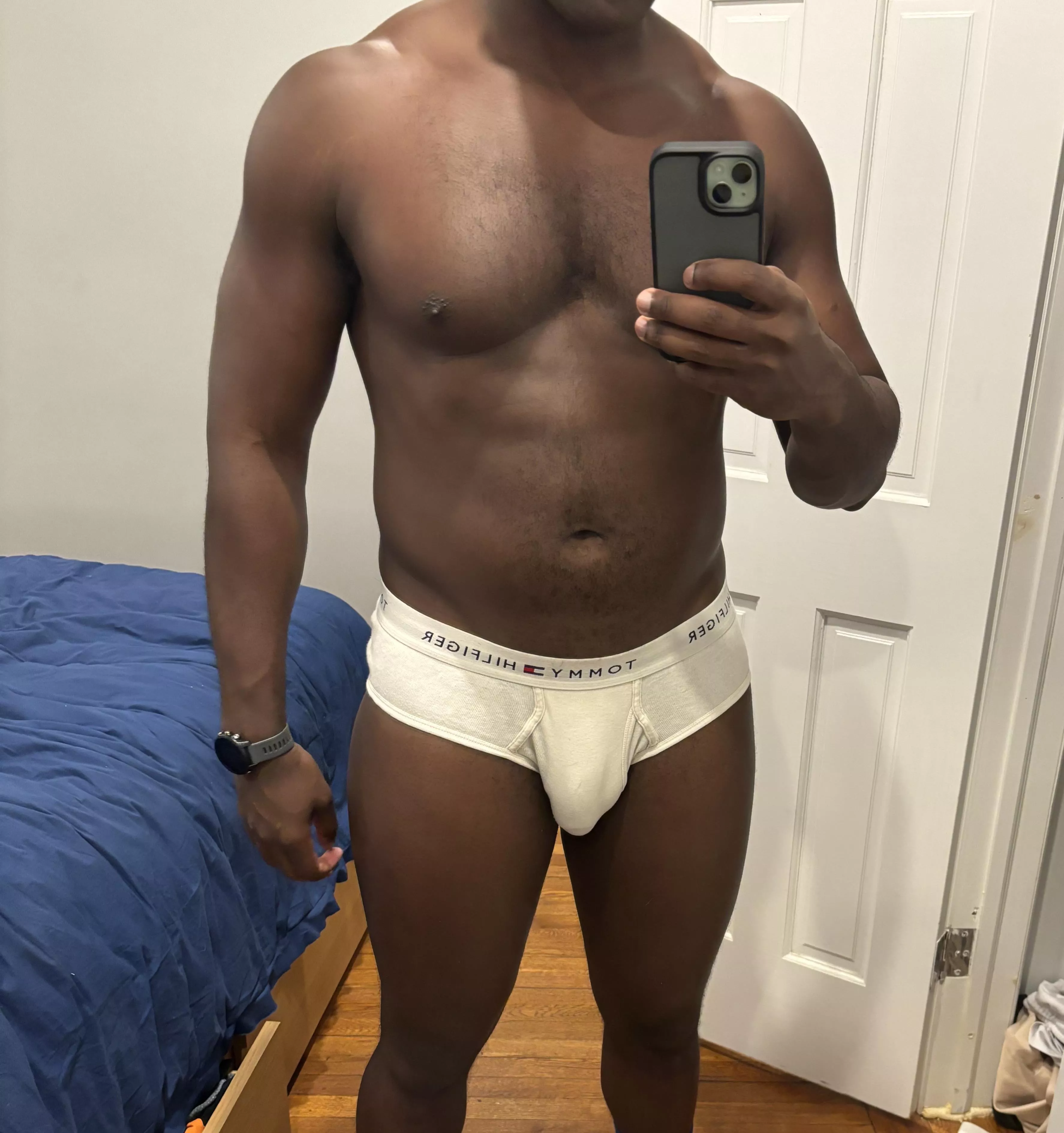 Hanging in my briefs all day