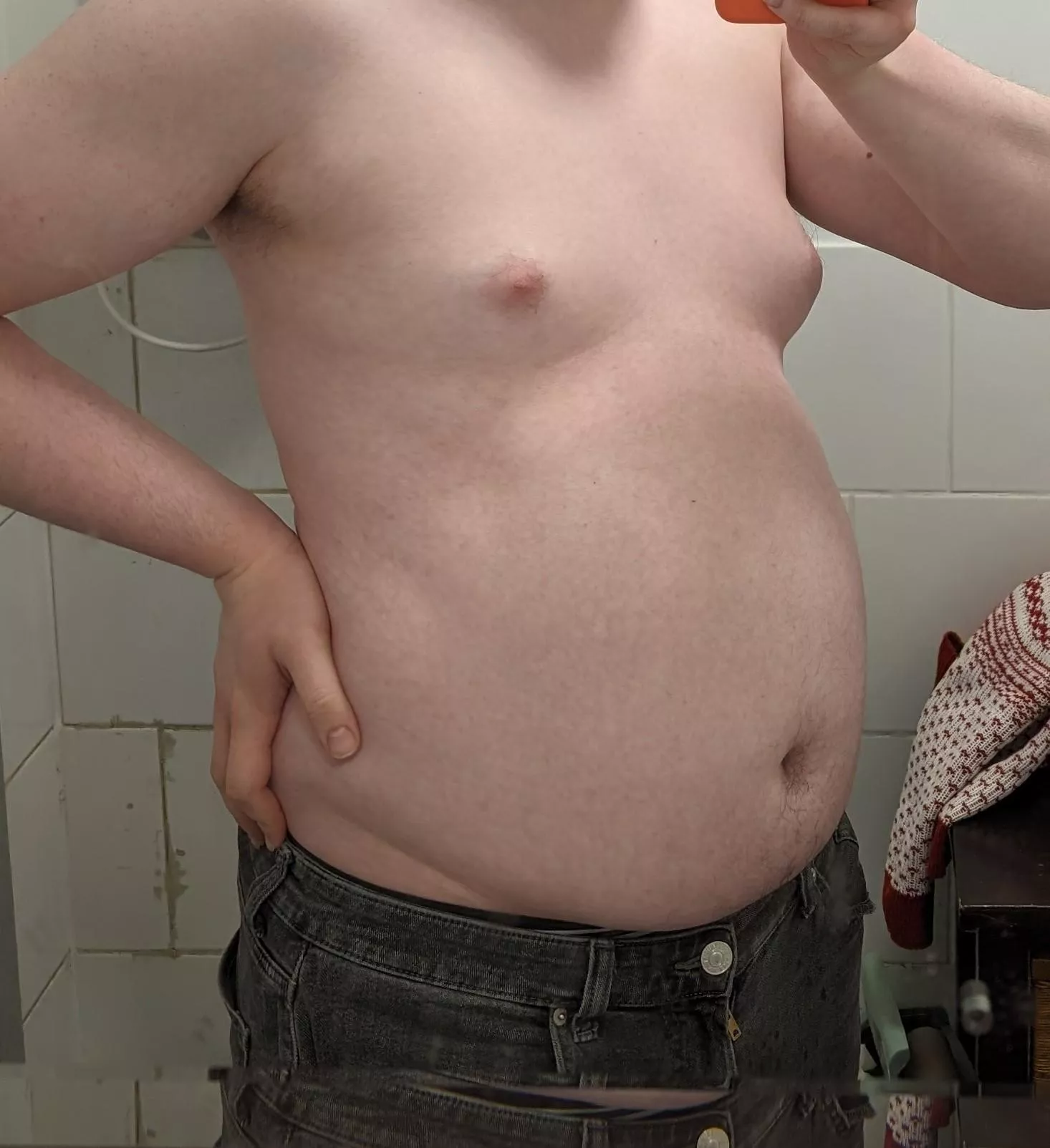 I am not the skinny thing I once was 😂