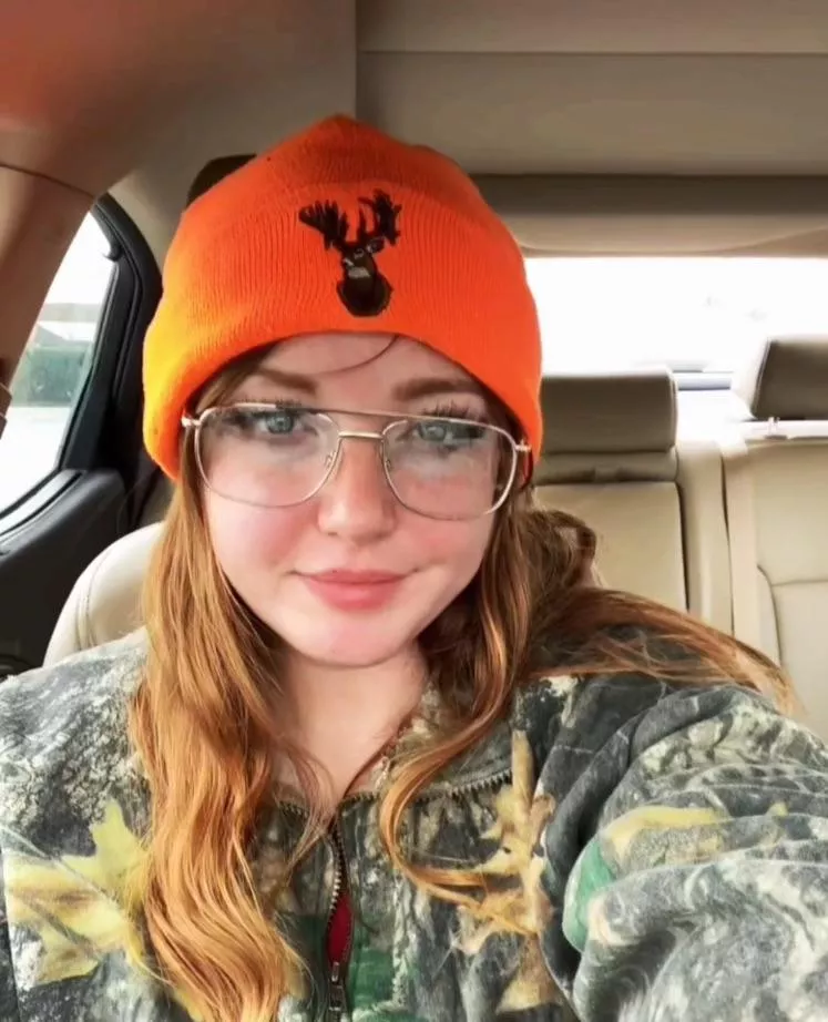 I look so goofy in this hat but it keep my ears warm!