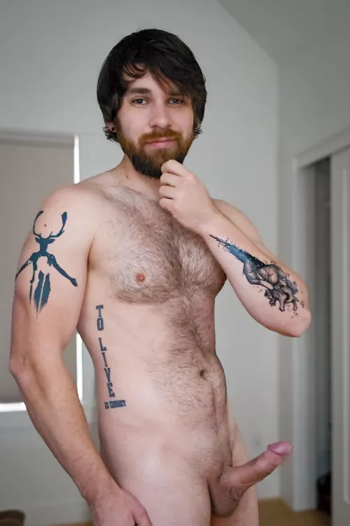 I suppose I don't HAVE to put clothes on if you'd rather hang like this?