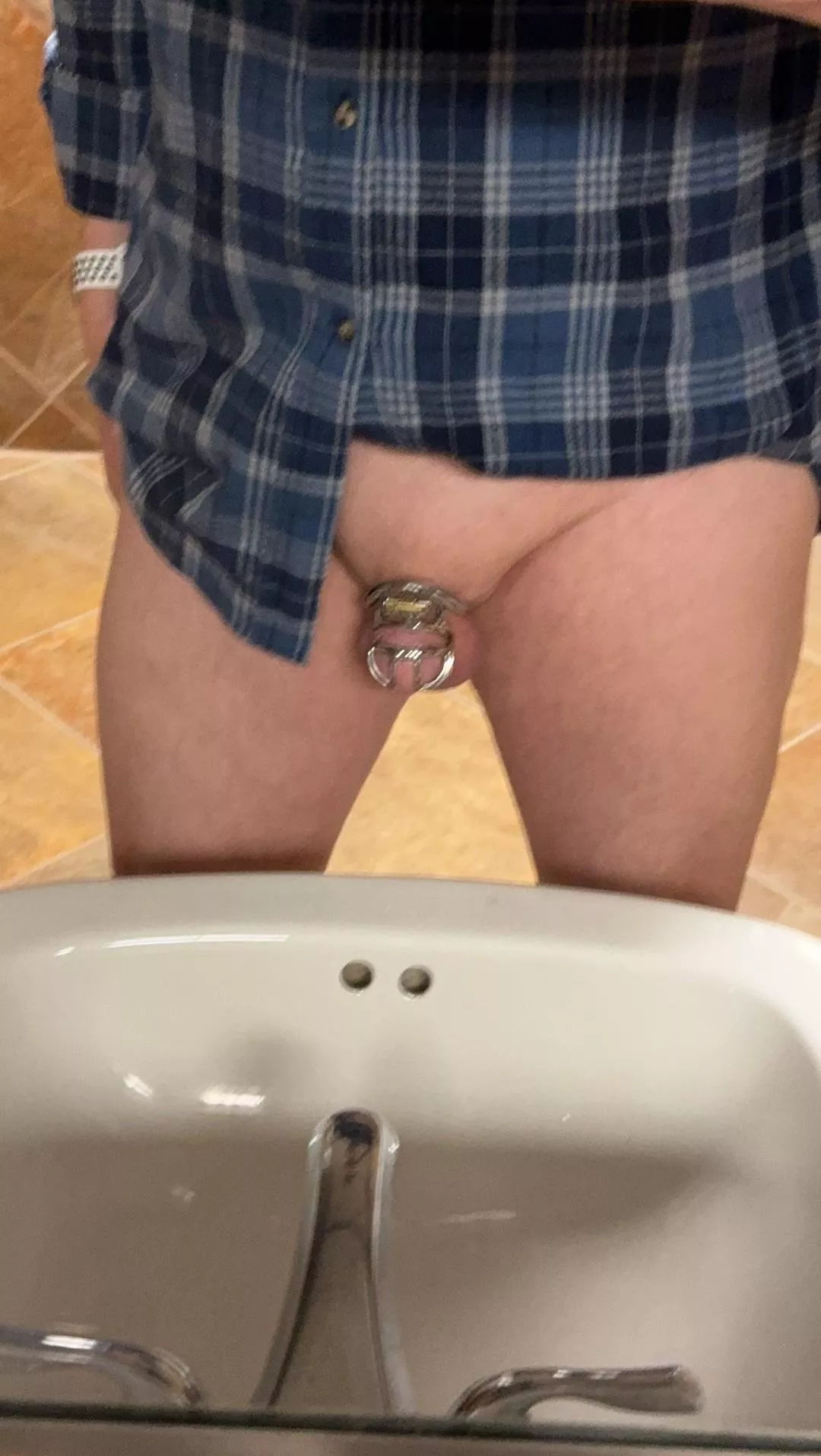 I think flannel and stainless steel go good together.