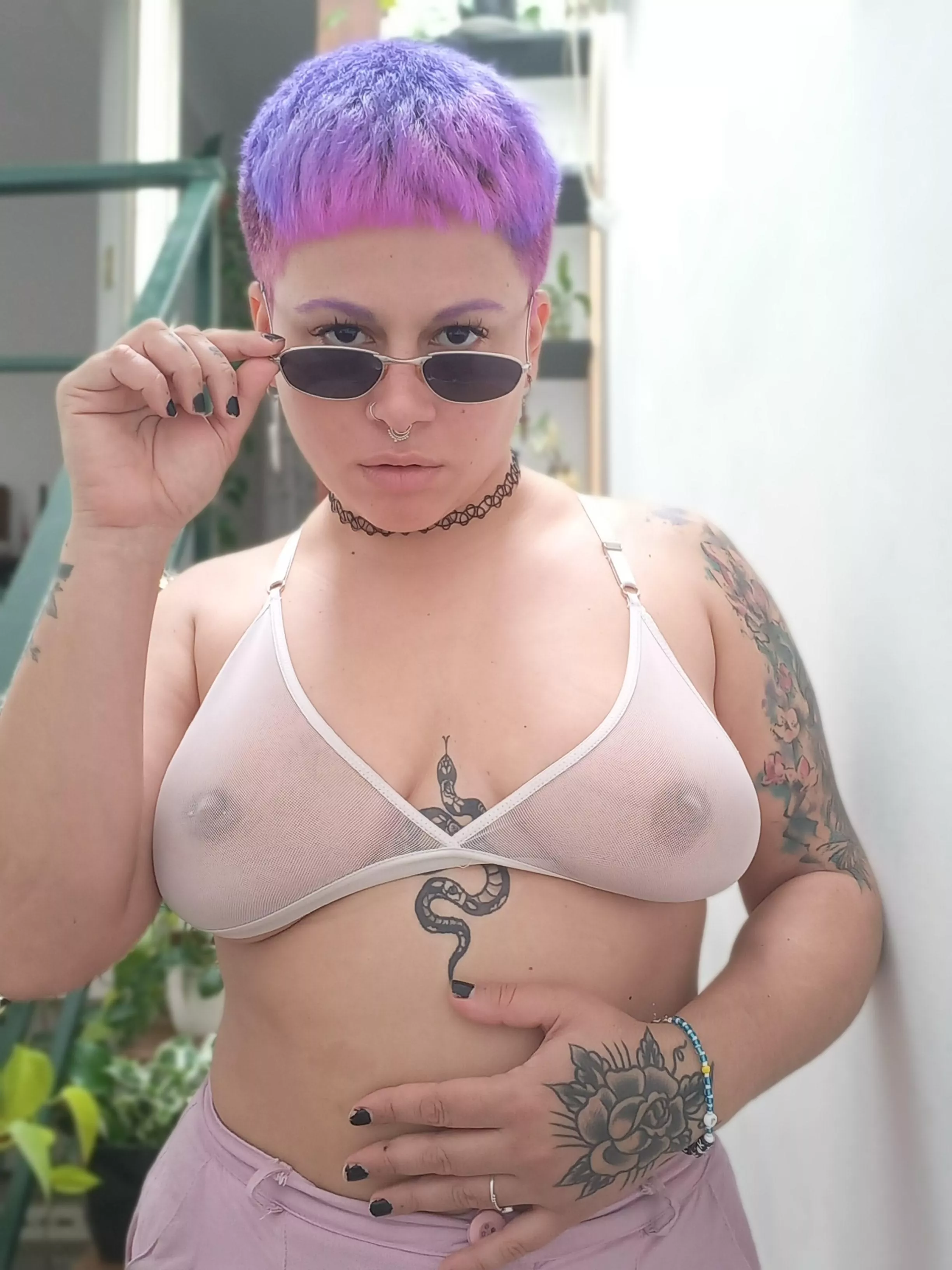 I think you like my bra to be translucent