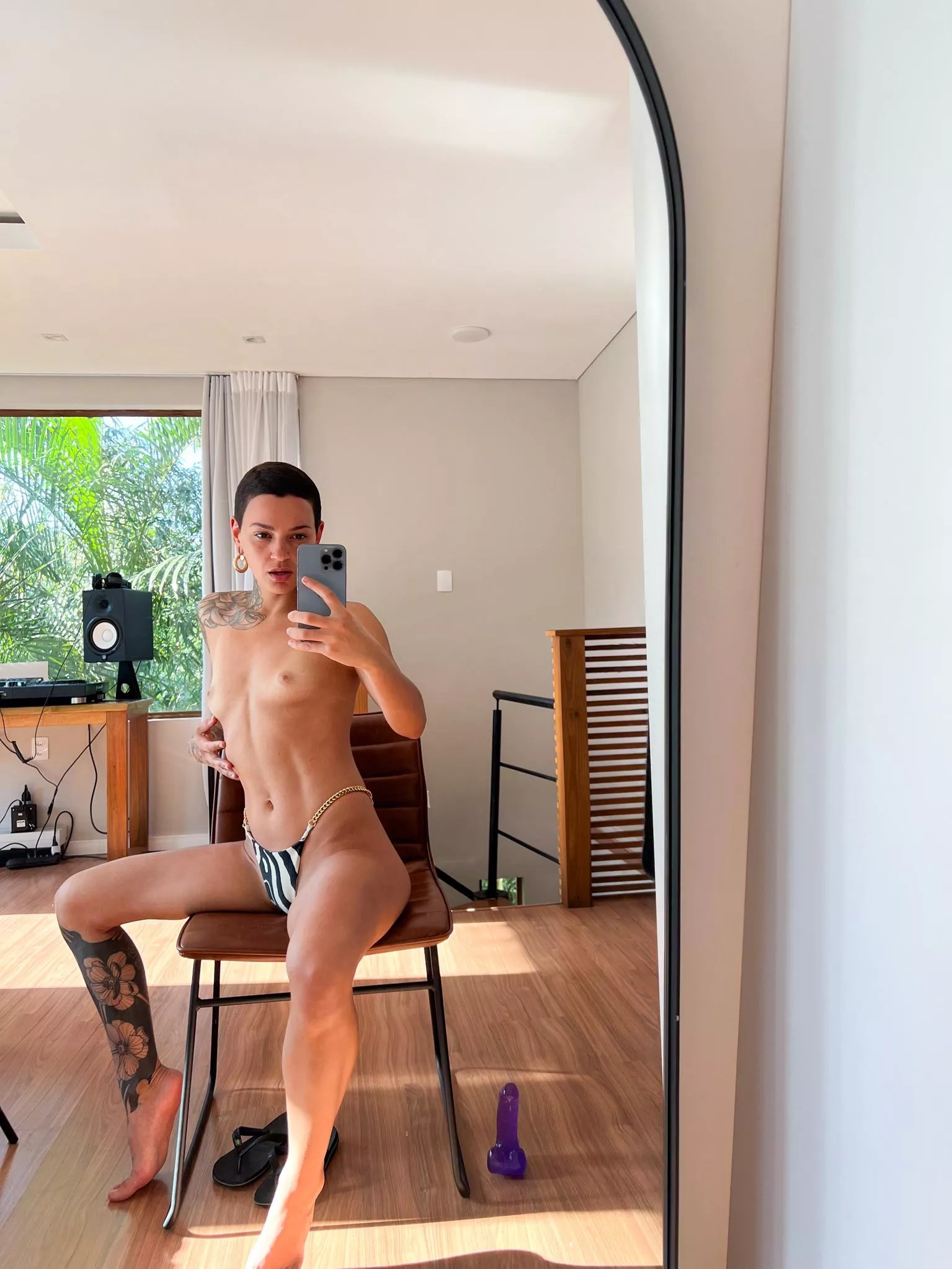 I wanted you instead of my mirror looking at me every day