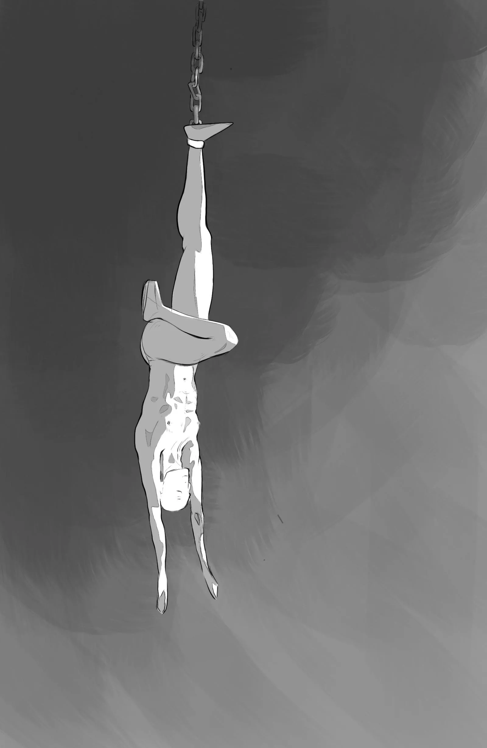 Inspired by the Hanged Man Terot card