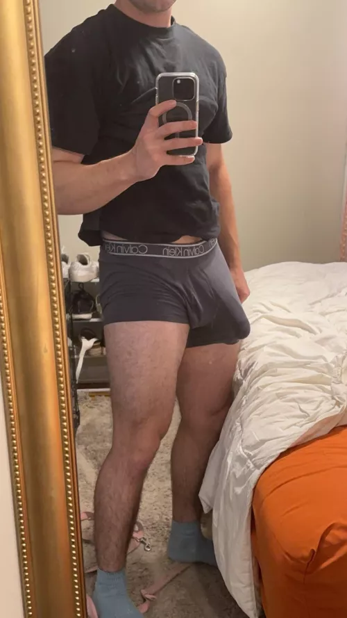 It’s difficult to fit in pants when I’m turned on