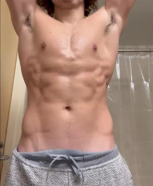 Just got back from a hard sweaty workout