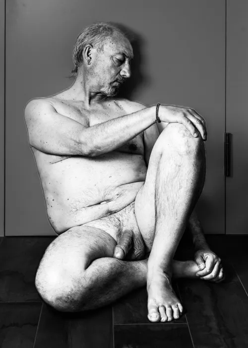 Lassitude (male seated)
