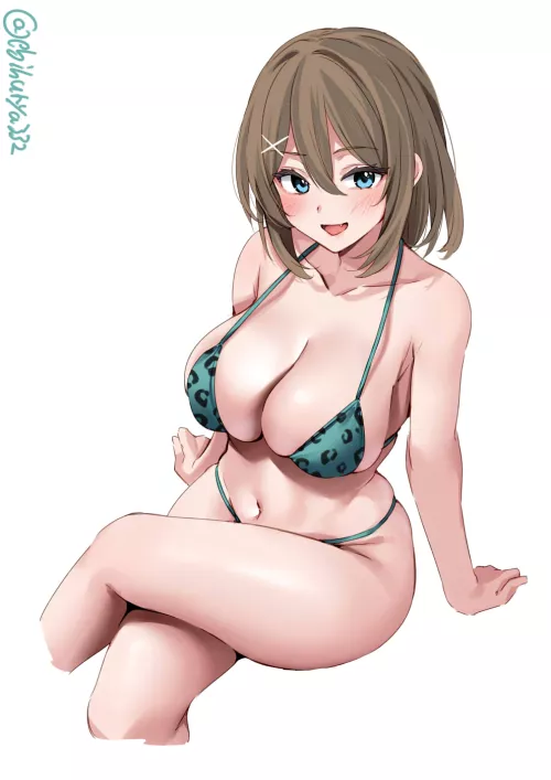 Maya leopard print bikini [Kantai Collection]
