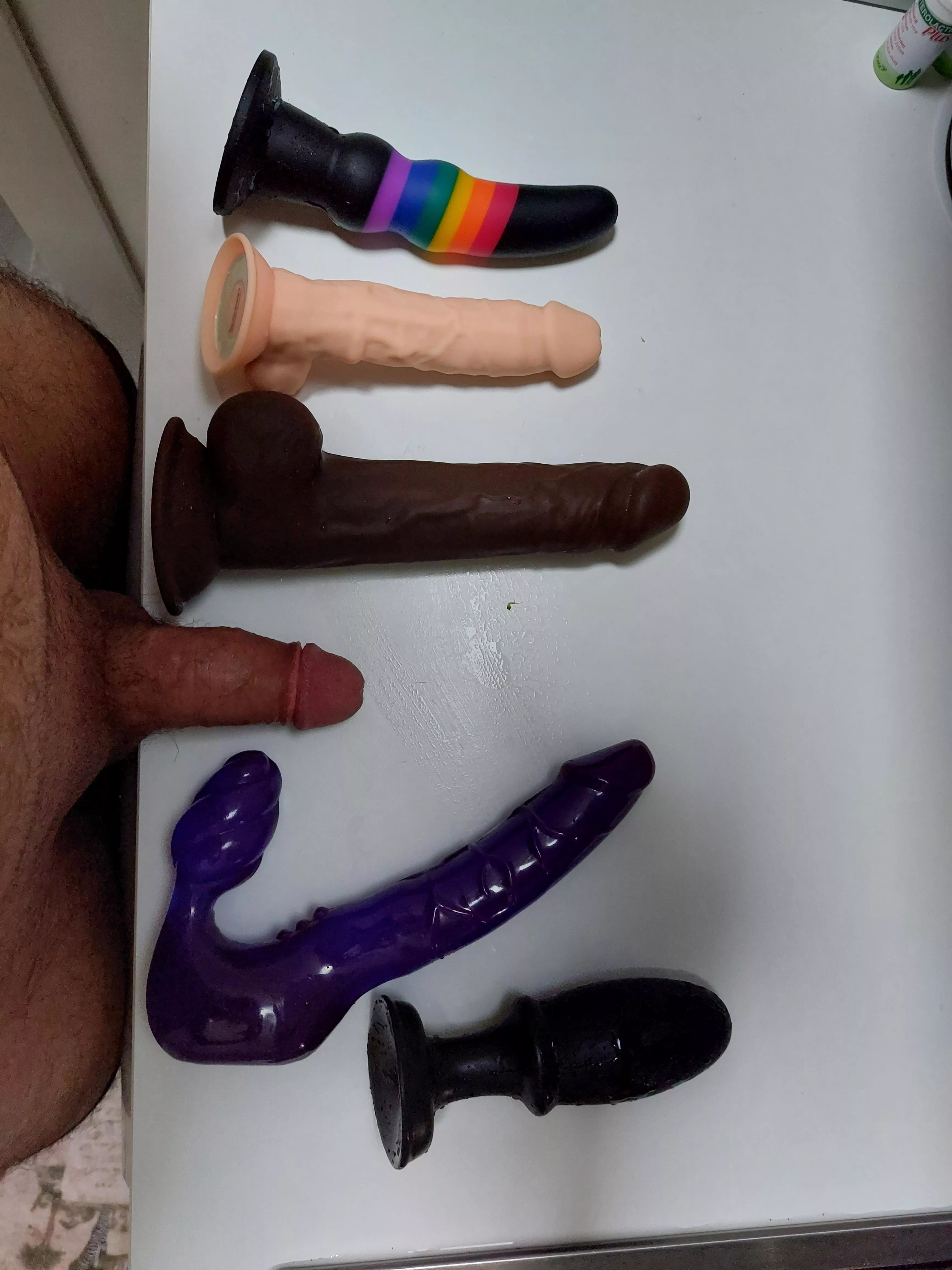 Me and the toys I used in my ass today, should I turn professional?