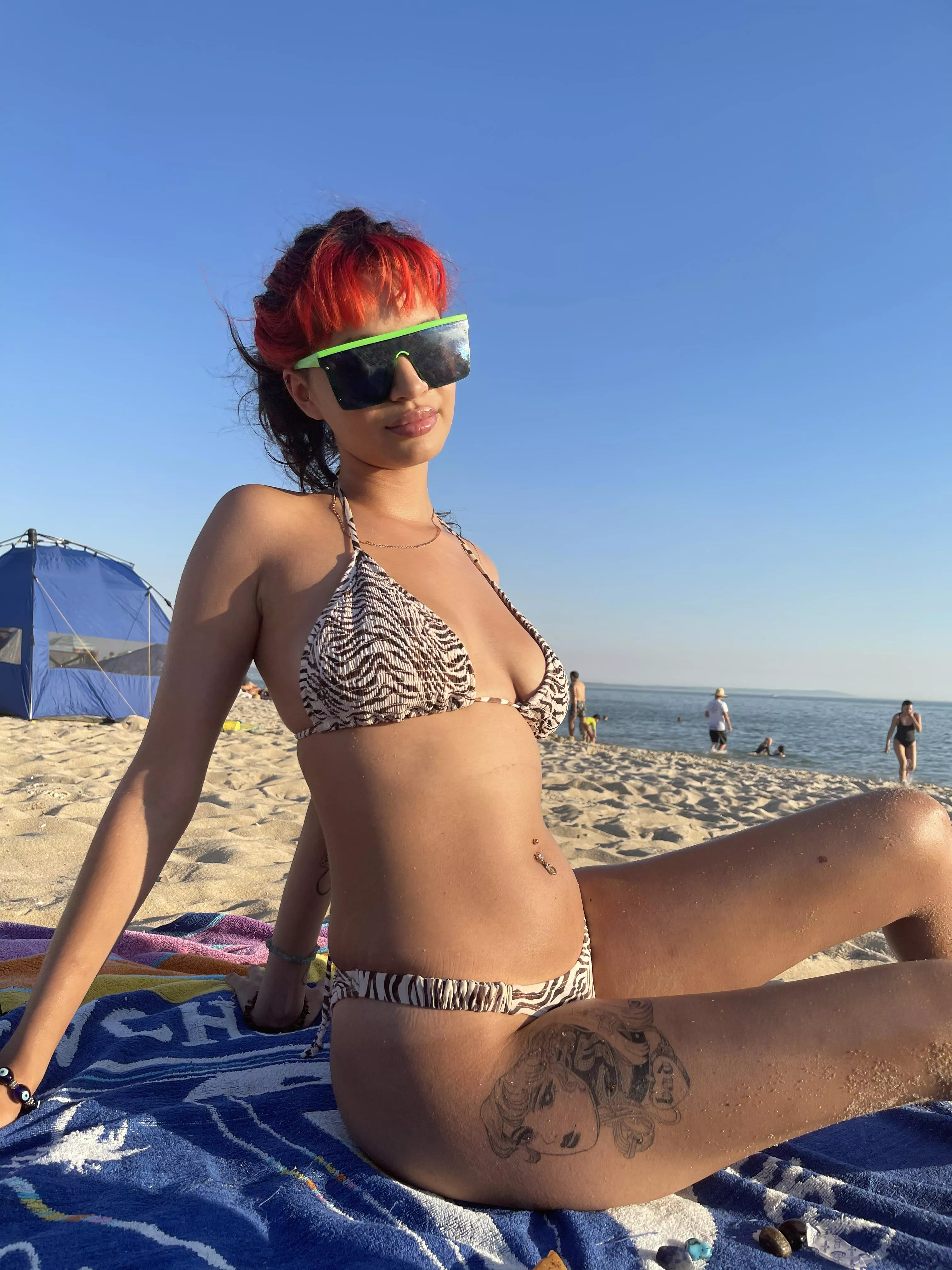 My old hair, thoughts on the red?